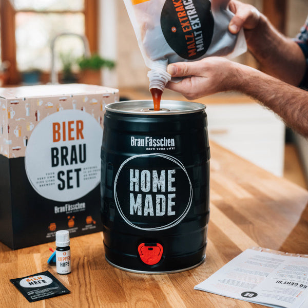 Pilsner beer brewing kit home maden BrauFässchen
