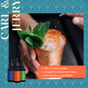 Longdrinks gintonic Gin tonic Carl&Jerry